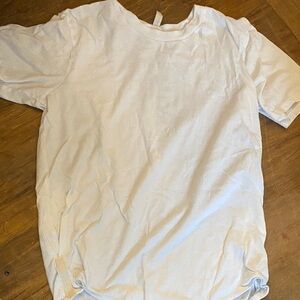 Free People White Casual Tee